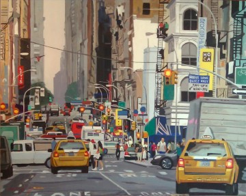 Key On Broadway Paris Oil Paintings